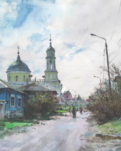 Весна в Коломне. . © Точин Алексей.