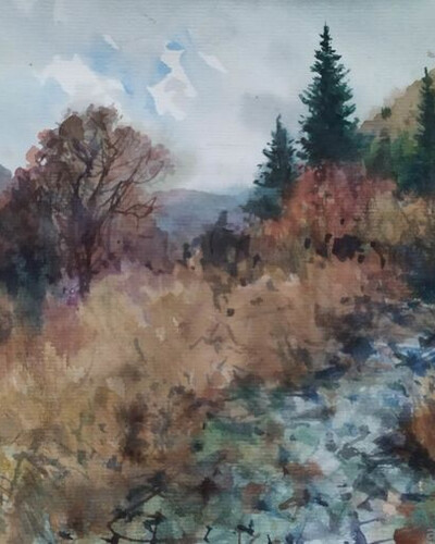 В горах. . © Точин Алексей.