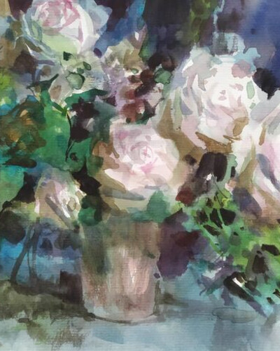 Этюд акварелью. . © Точин Алексей.