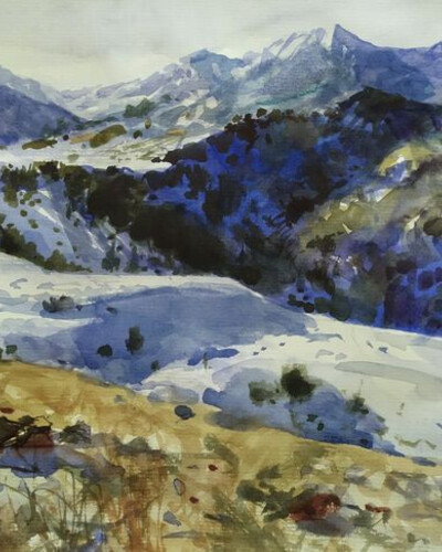 На перевале. . © Точин Алексей.