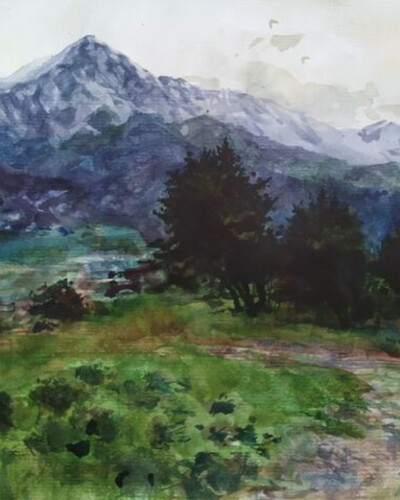 Сумерки в горах. . © Точин Алексей.