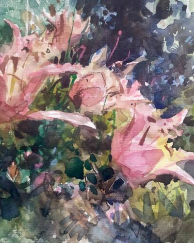 Цветочный этюд. . © Точин Алексей.