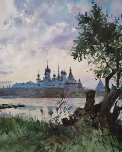 На берегу Святого озера. . © Точин Алексей.