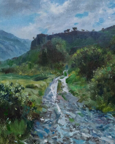 После дождя в Гарни. . © Точин Алексей.