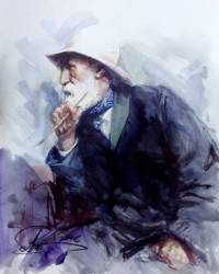 Portrait of Pierre Auguste Renoir. . © Точин Алексей.