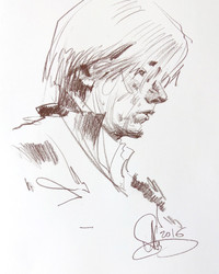 Portrait of Andy Warhol. . © Точин Алексей.